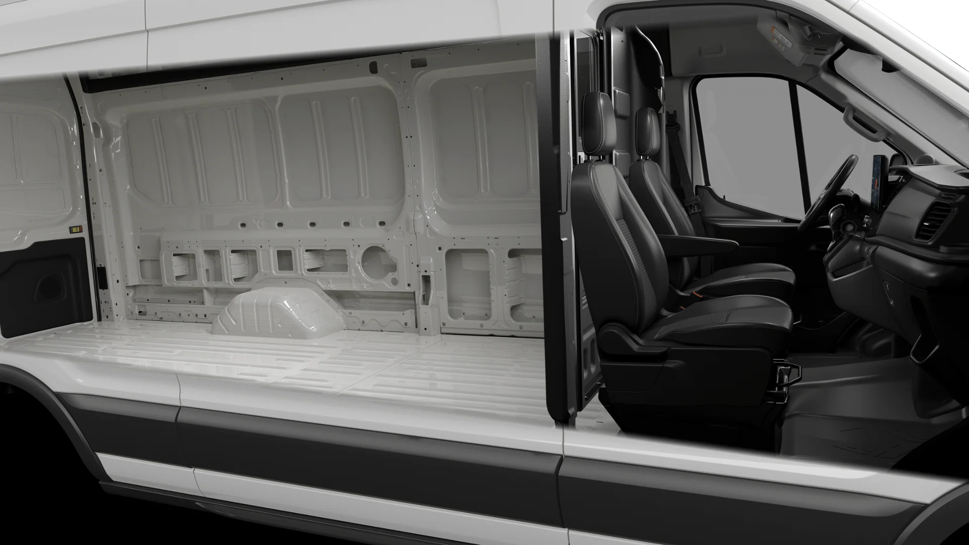 New 2026 Oxford White Ford Cargo Van image 42