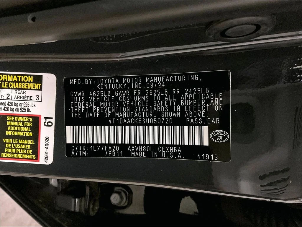 Certified Used 2025 Gray Toyota LE image 39
