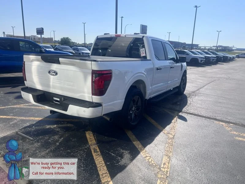 Used 2025 Oxford White Ford STX image 3