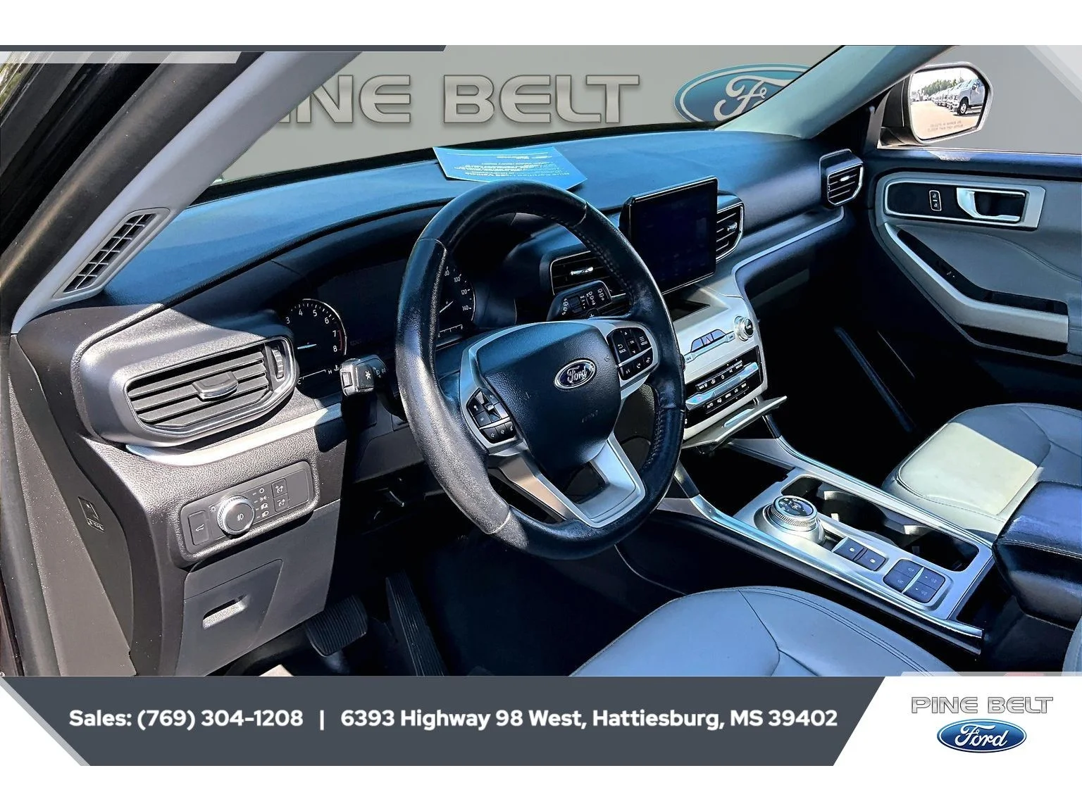 Used 2021 Agate Black Metallic Ford XLT image 12
