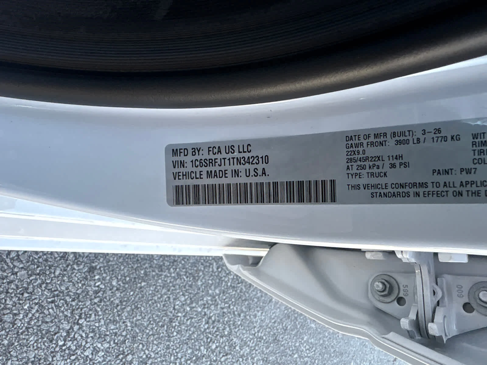 New 2026 Bright White Clearcoat Ram Laramie image 30