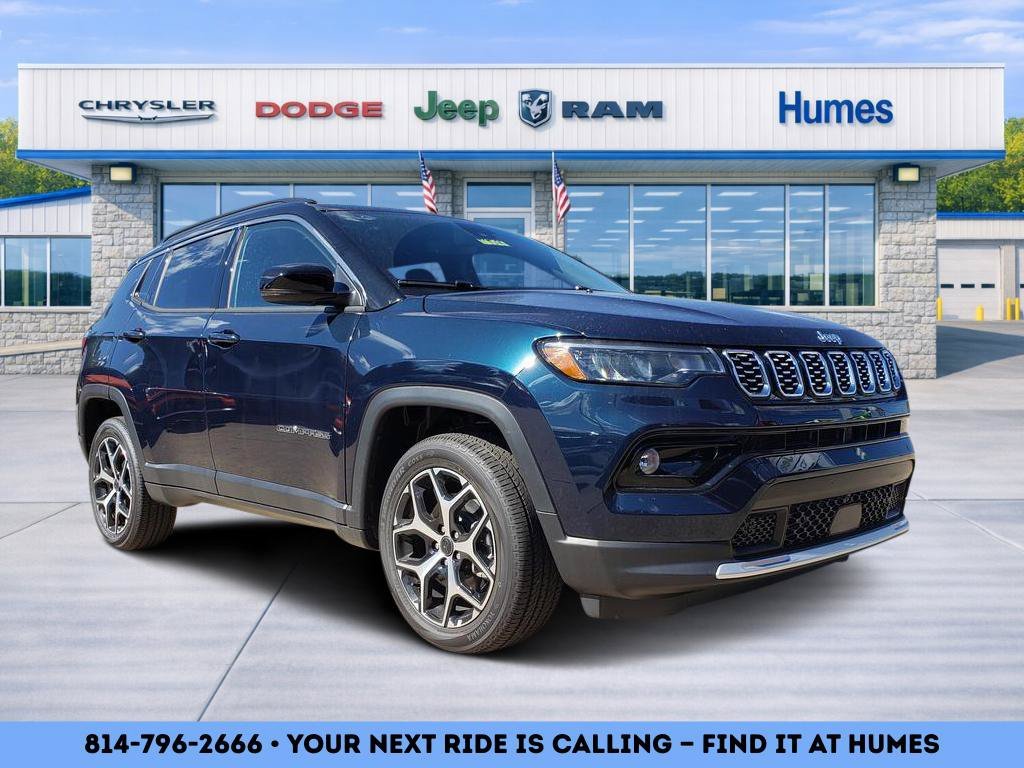 New 2026 Fathom Blue Pearl-Coat Exterior Paint Jeep Limited image 1