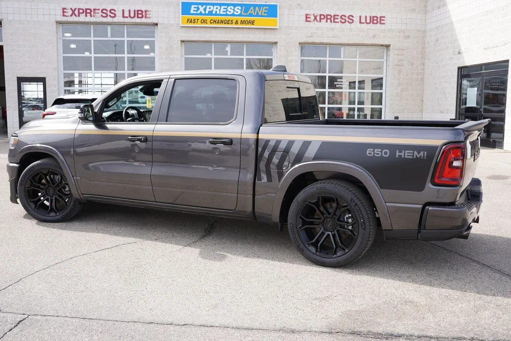 New 2026 Granite Crystal Metallic Clear-Coat Exterior Paint RAM Big Horn image 8