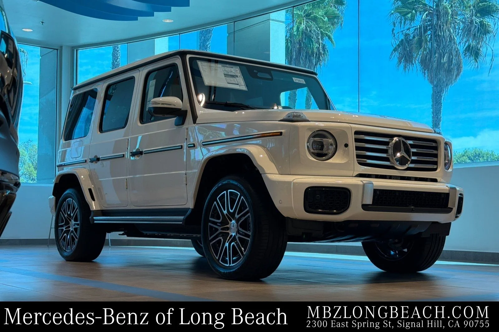 New 2027 Polar White Mercedes-Benz G 580 image 1
