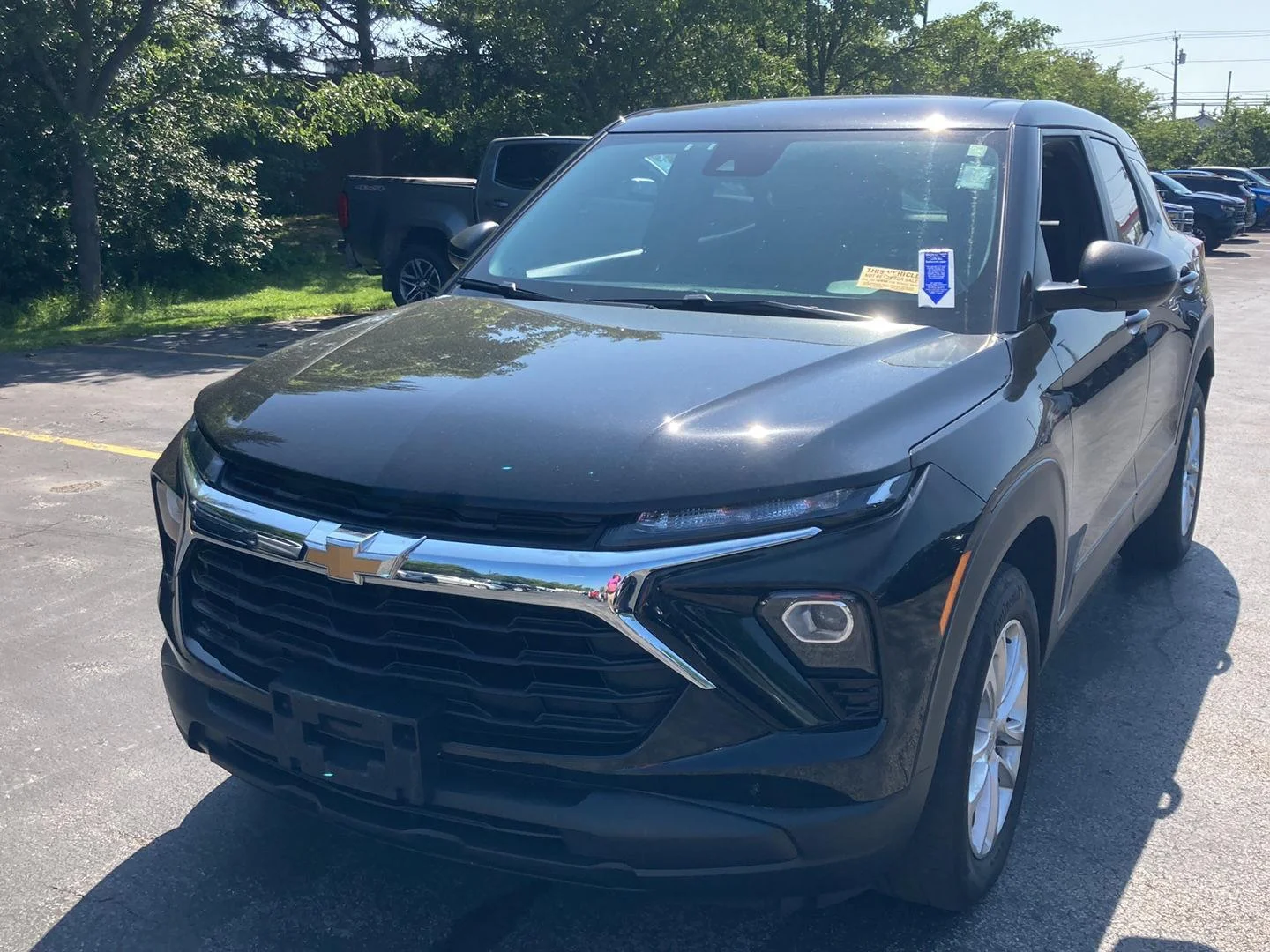 Used 2024 Mosaic Black Metallic Chevrolet LS image 3