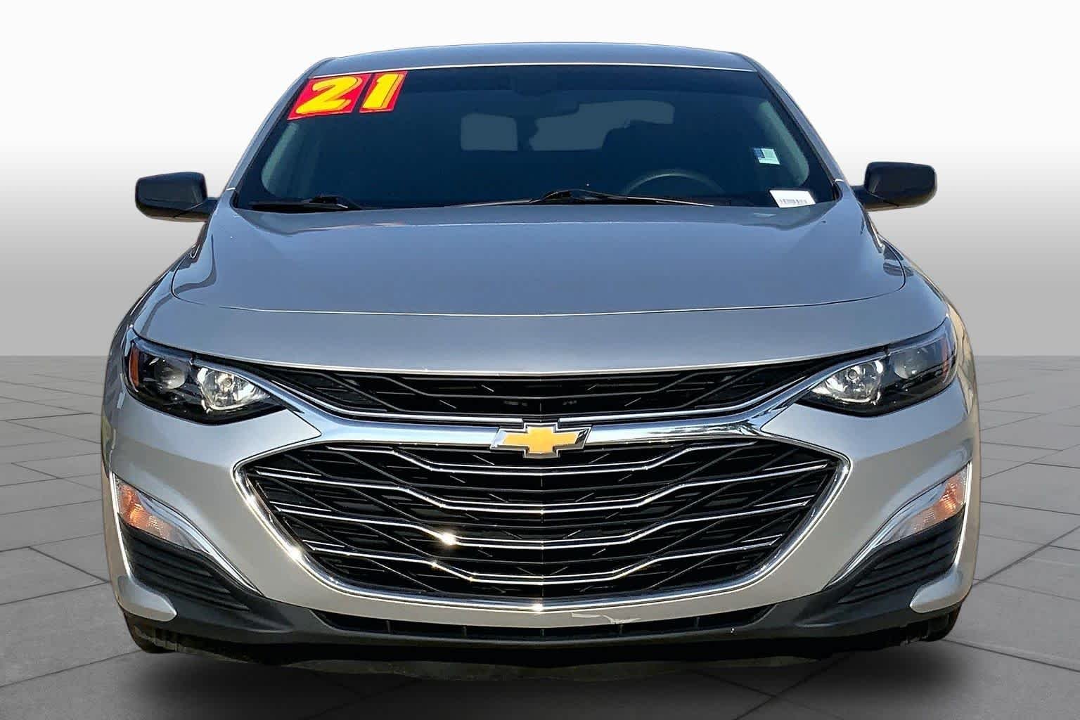 Used 2021 Silver Ice Metallic Chevrolet LS image 4