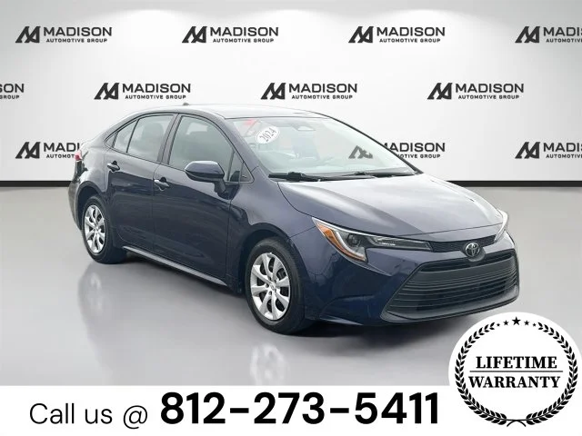 Used 2024 Blue Toyota LE image 3