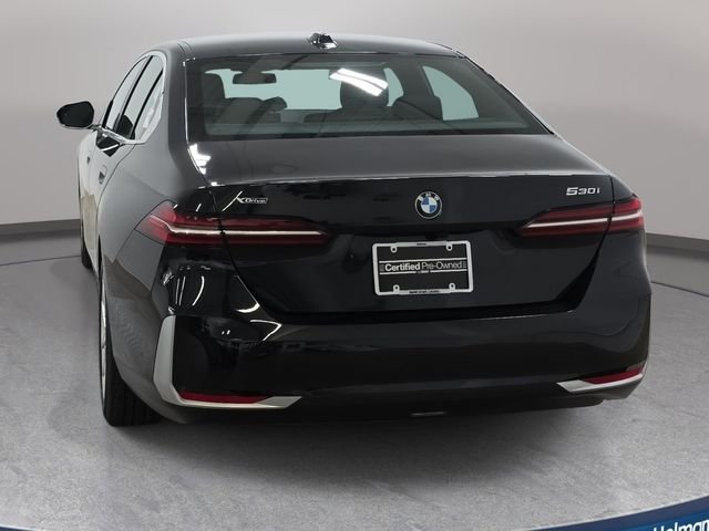Certified Used 2024 Black Sapphire Metallic BMW 530i xDrive image 6