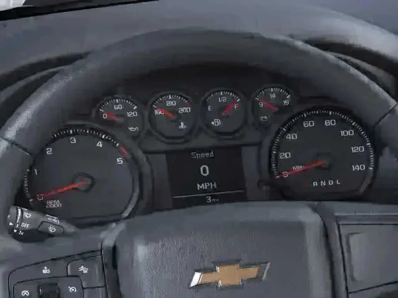 New 2026 Summit White Chevrolet Work Truck image 3