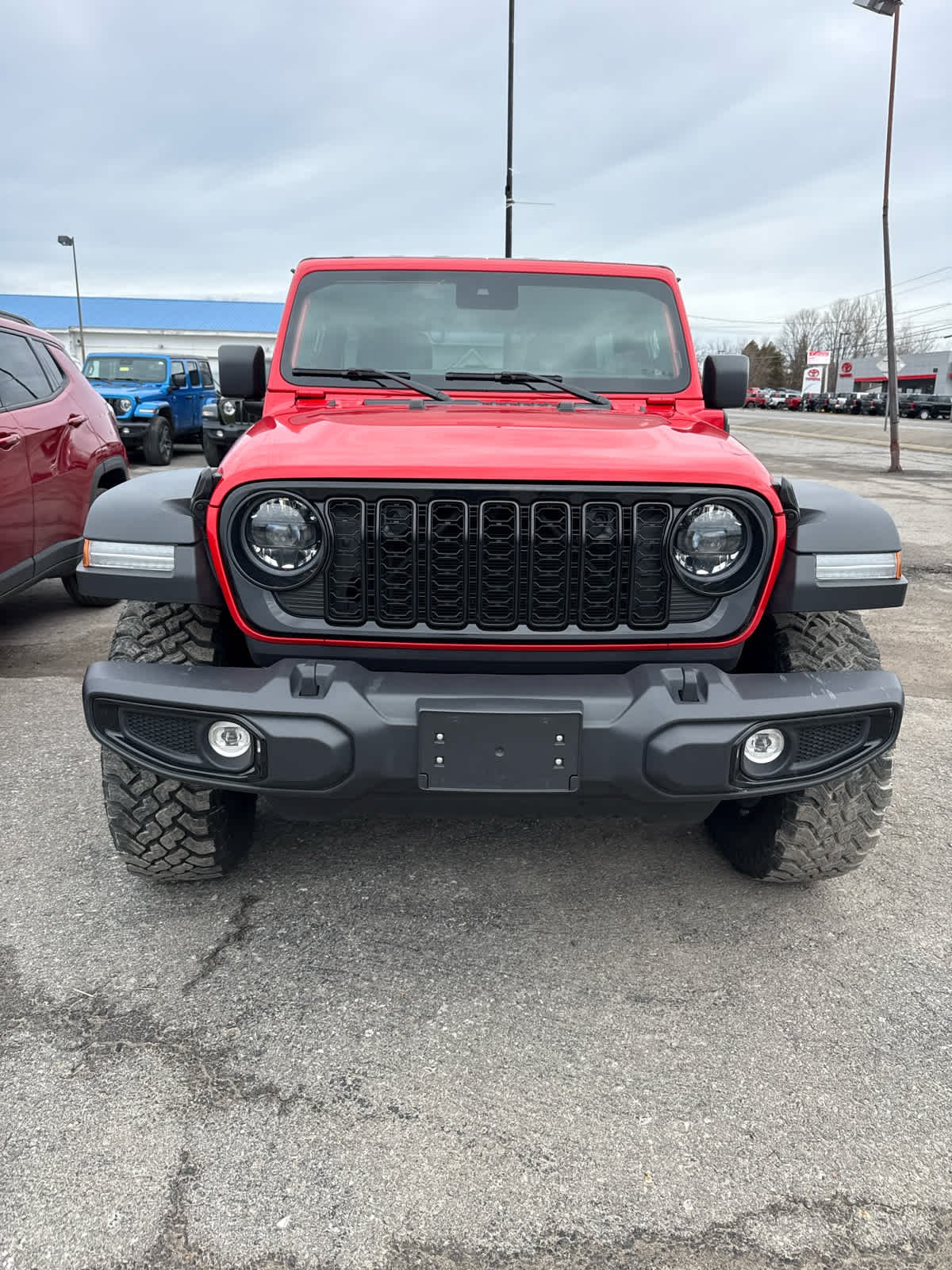 Used 2025 Jeep Wrangler 4xe Willys 4XE with VIN 1C4RJXN68SW585808 for sale in Potsdam, NY