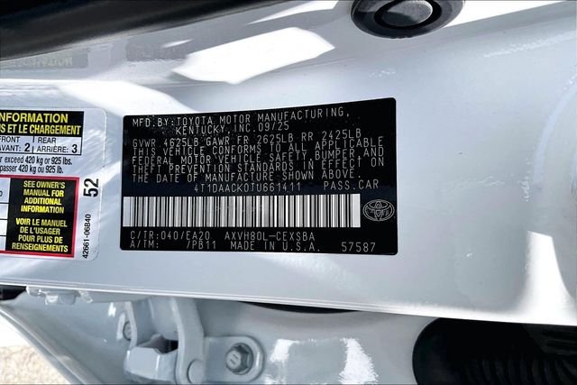 Used 2026 White Toyota SE image 28