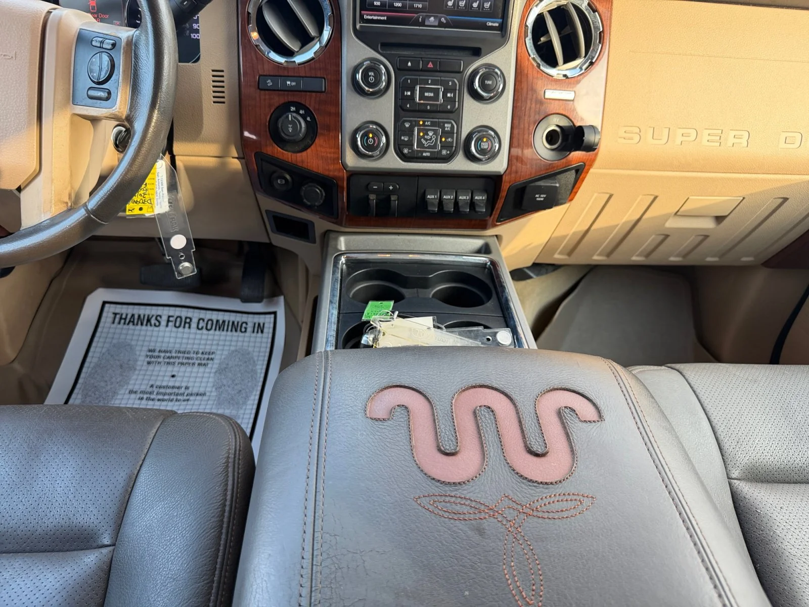 Used 2016 Blue Jeans Metallic Ford King Ranch image 12