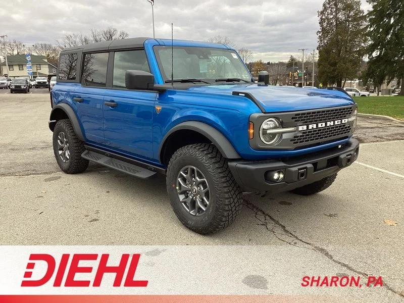 New 2025 Velocity Blue Metallic Ford Badlands® image 1