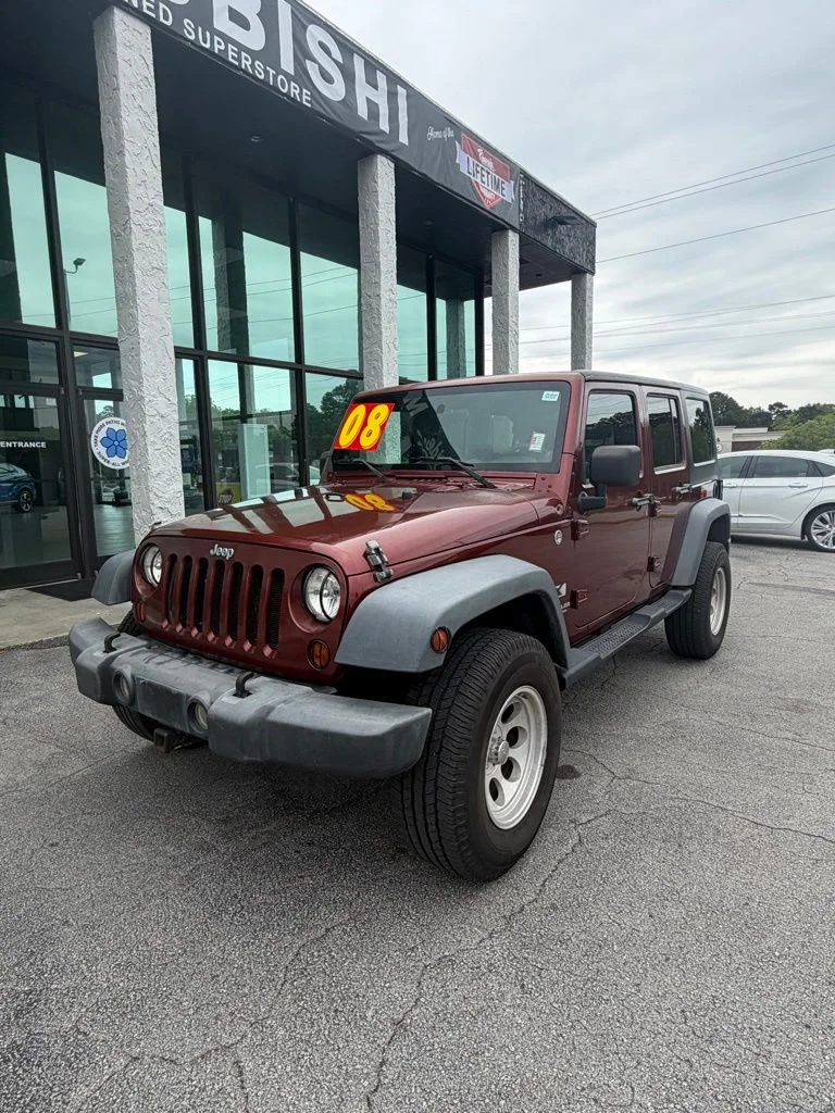 Used 2008 Red Jeep Unlimited X image 9