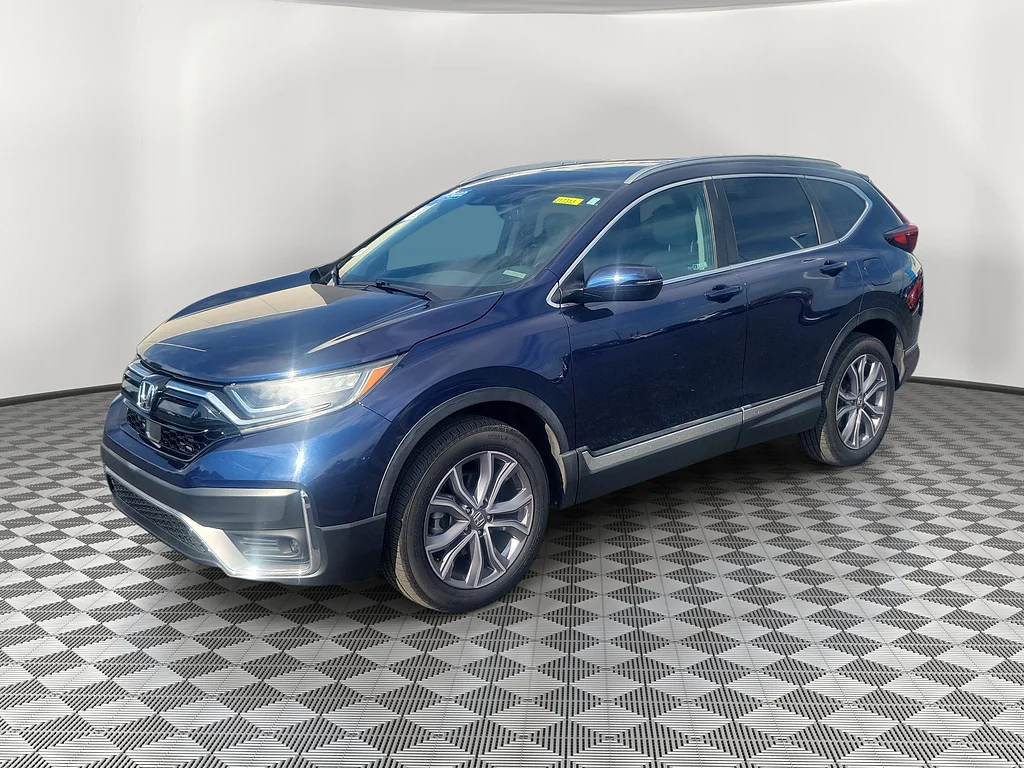 Certified Used 2022 Obsidian Blue Pearl Honda Touring image 2