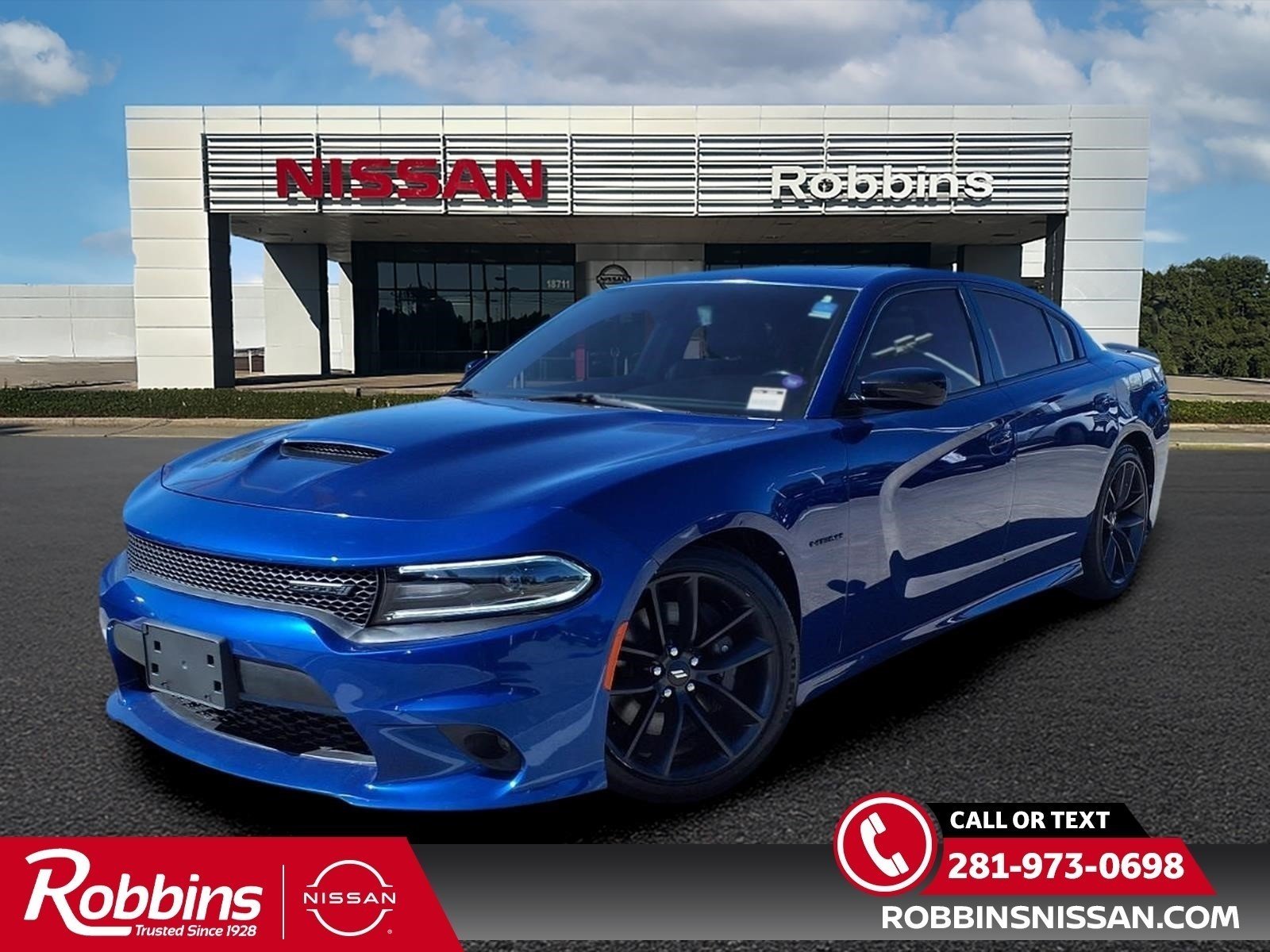 2021 Dodge Charger R/T Blue at Mac Haik CDJR North Houston