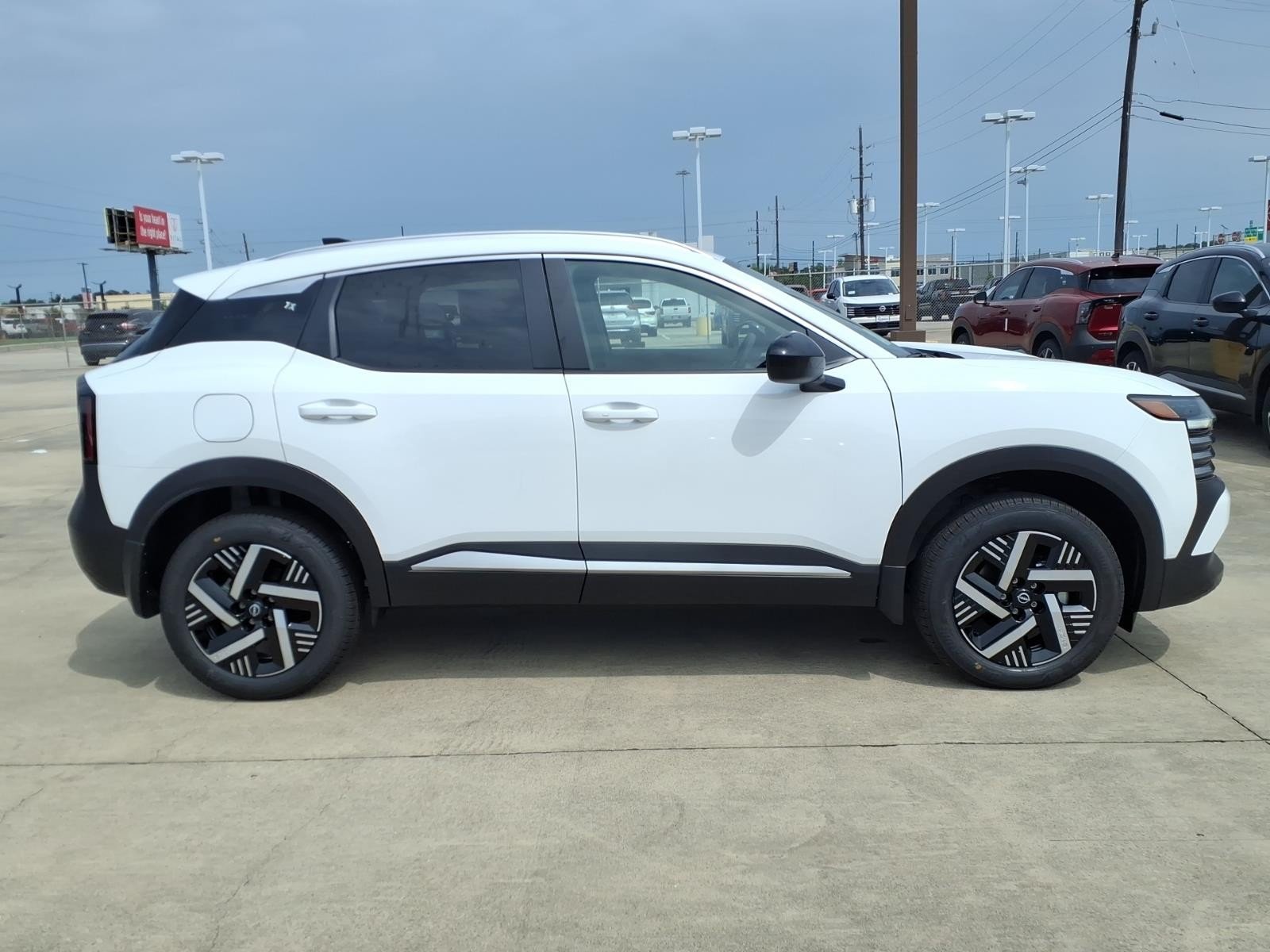 2026 Nissan Kicks SV White at Robbins Nissan