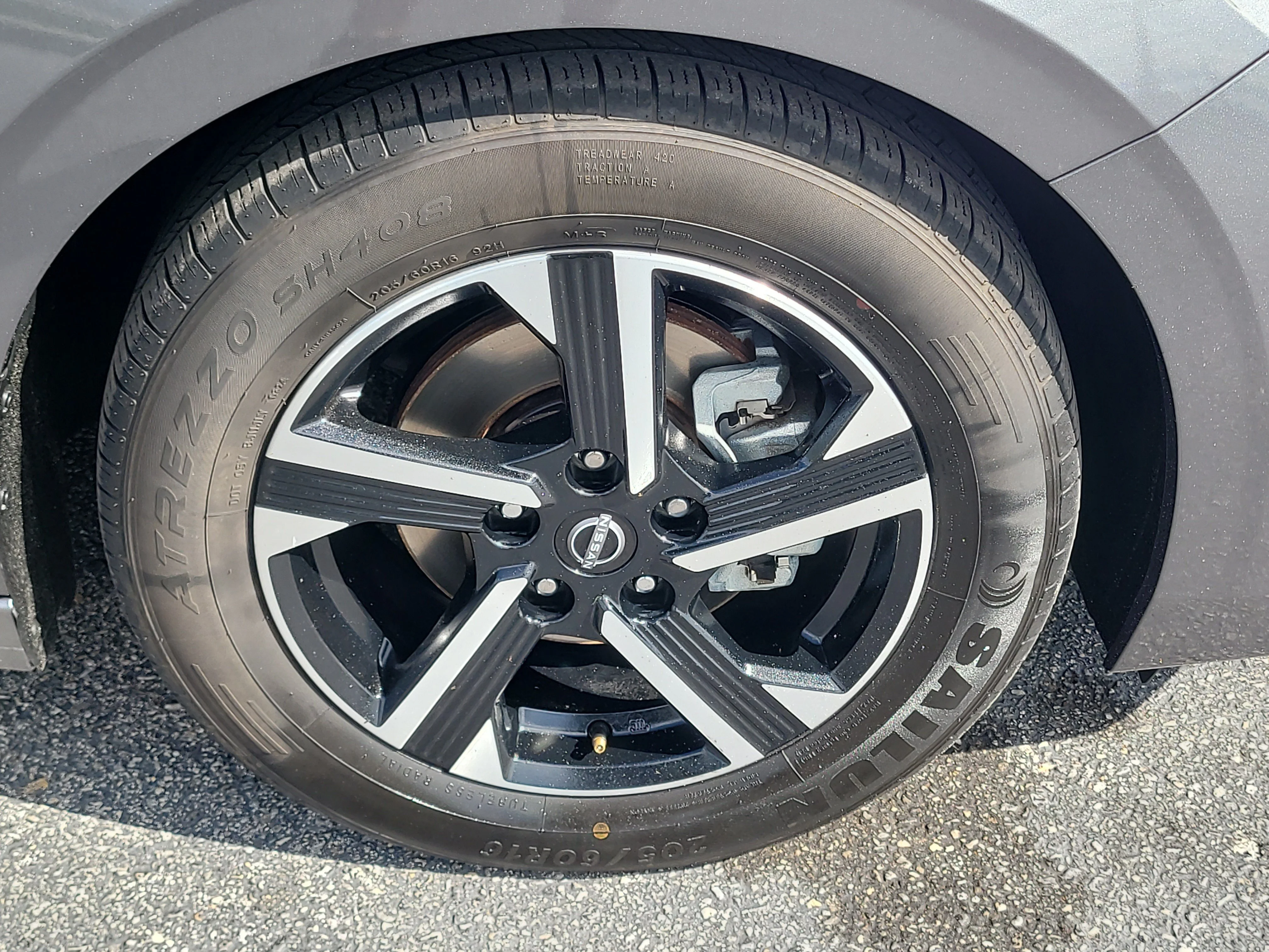 Used 2024 Gun Metallic Nissan SV image 9