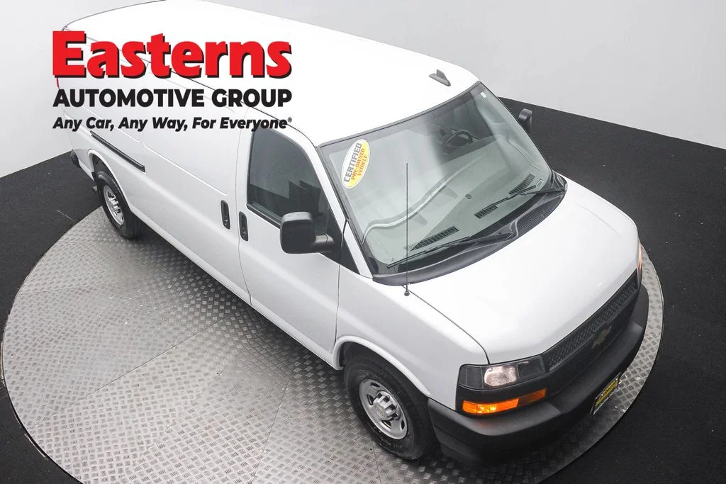 Used 2022 White Chevrolet Work Van image 3