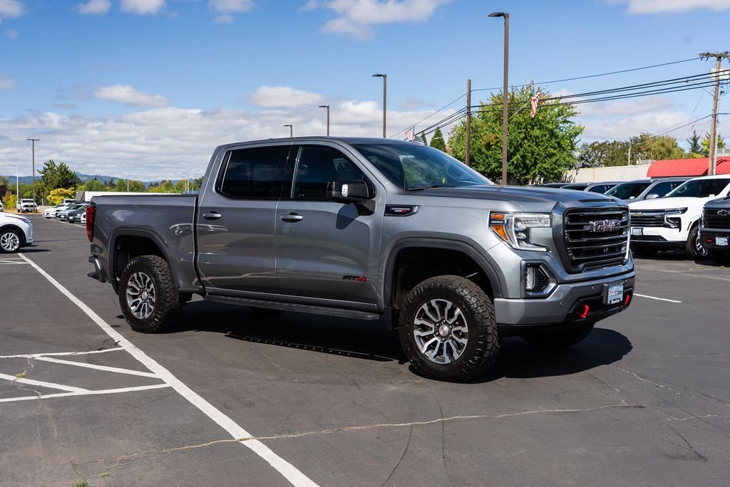 Used 2021 Satin Steel Metallic GMC AT4 image 4