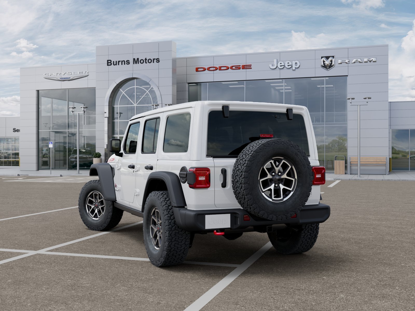 New 2026 Bright White Clearcoat Jeep Rubicon 4-Door image 29