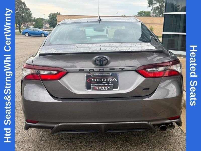 Certified Used 2022 PREDAWN GRAY MICA Toyota SE image 3