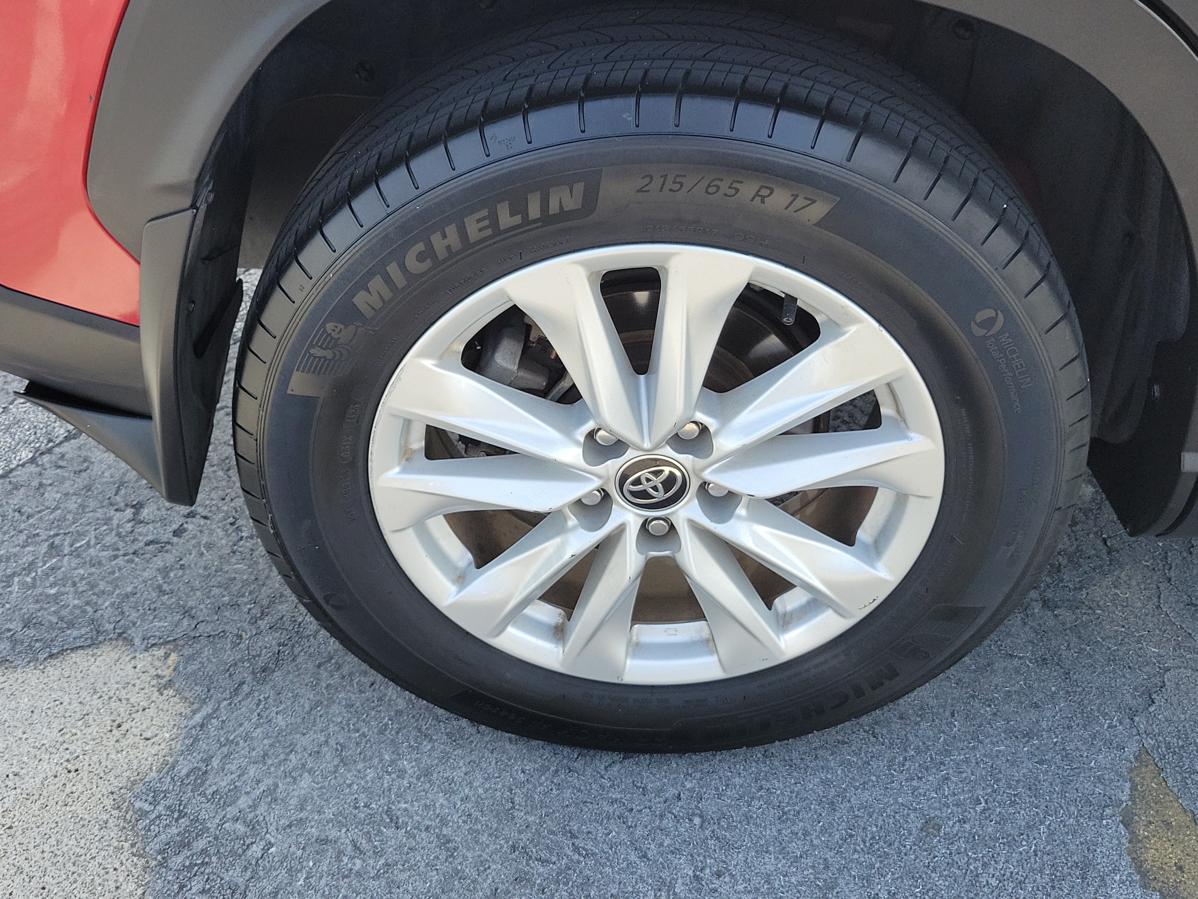 Certified Used 2024 Barcelona Red Metallic Toyota LE image 7