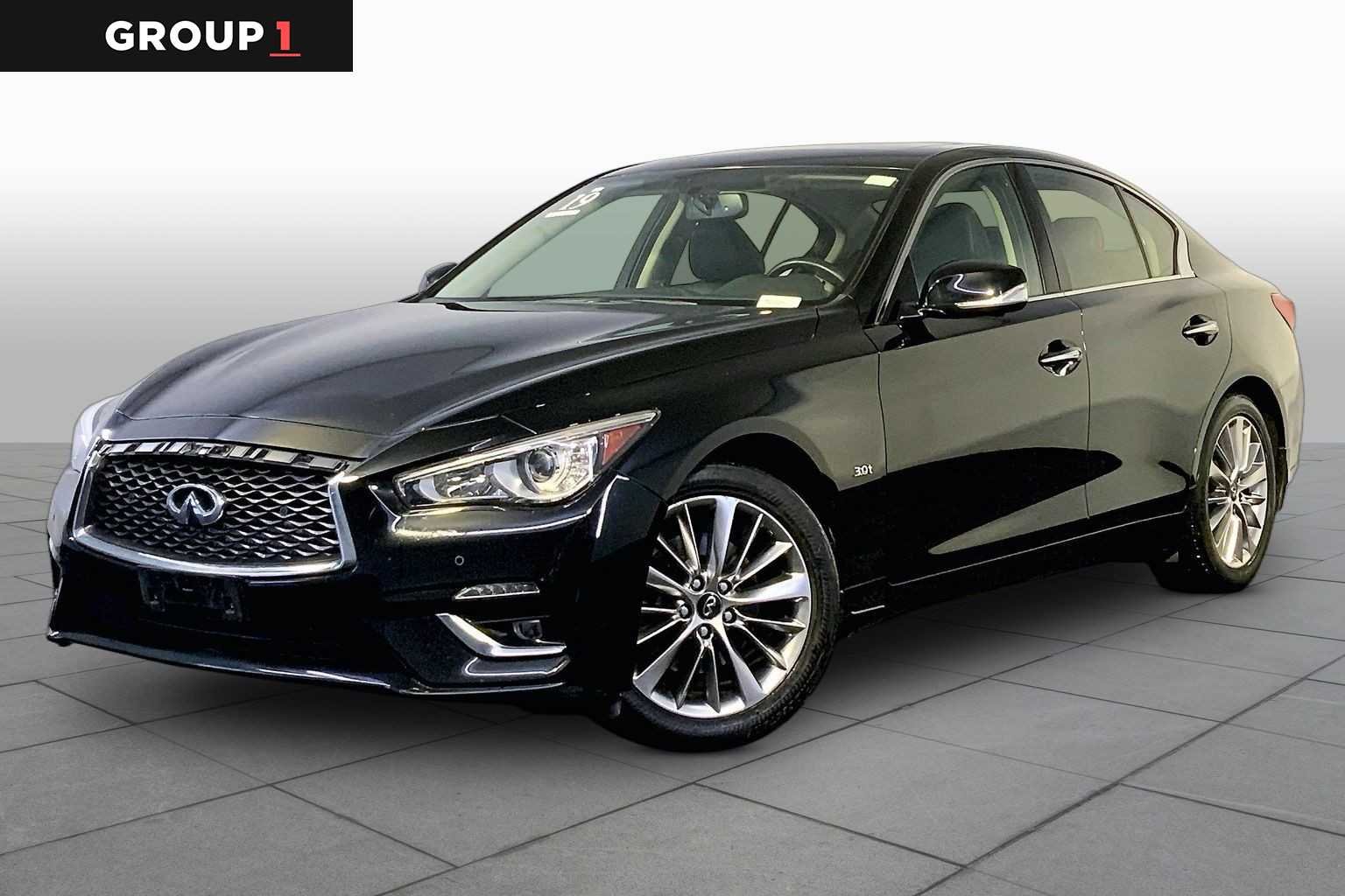 Pre-Owned 2018 INFINITI Q50 3.0t LUXE Pre-Owned 2018 INFINITI Q50 3.0t LUXE