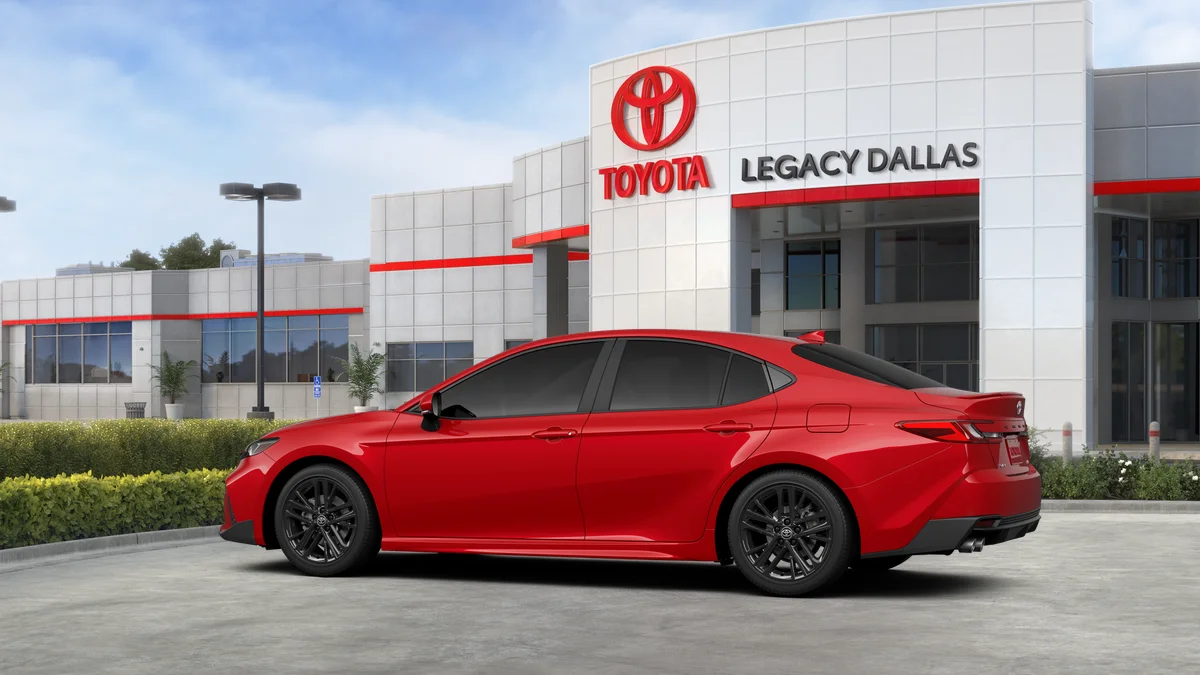 New 2026 Supersonic Red Toyota SE image 6
