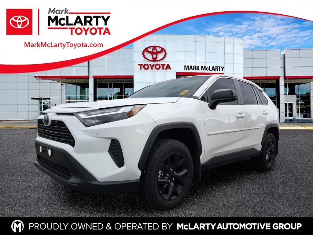 Used 2024 White Toyota LE image 1