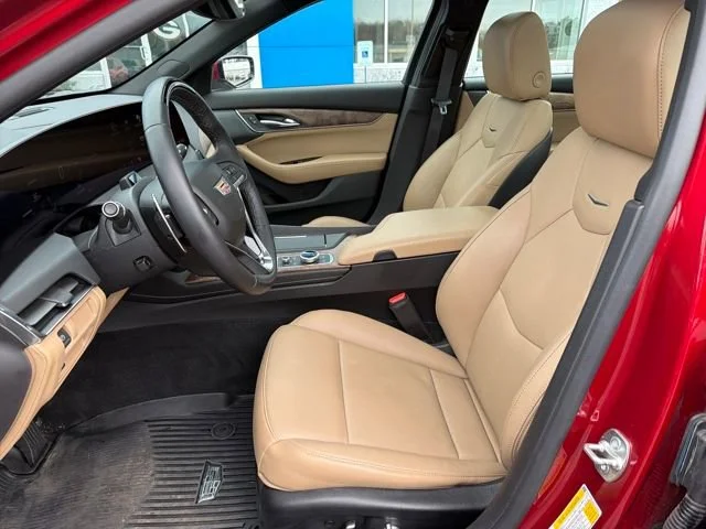 Used 2025 Radiant Red Tintcoat Cadillac Premium Luxury image 16