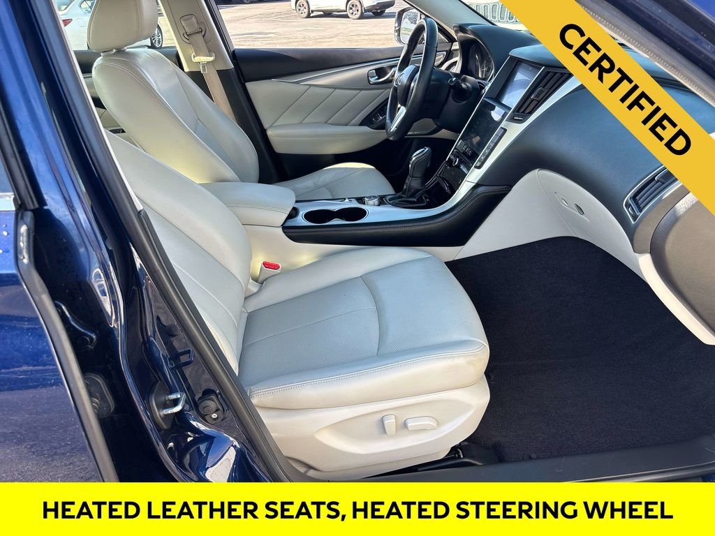 Certified Used 2023 Blue INFINITI LUXE image 14