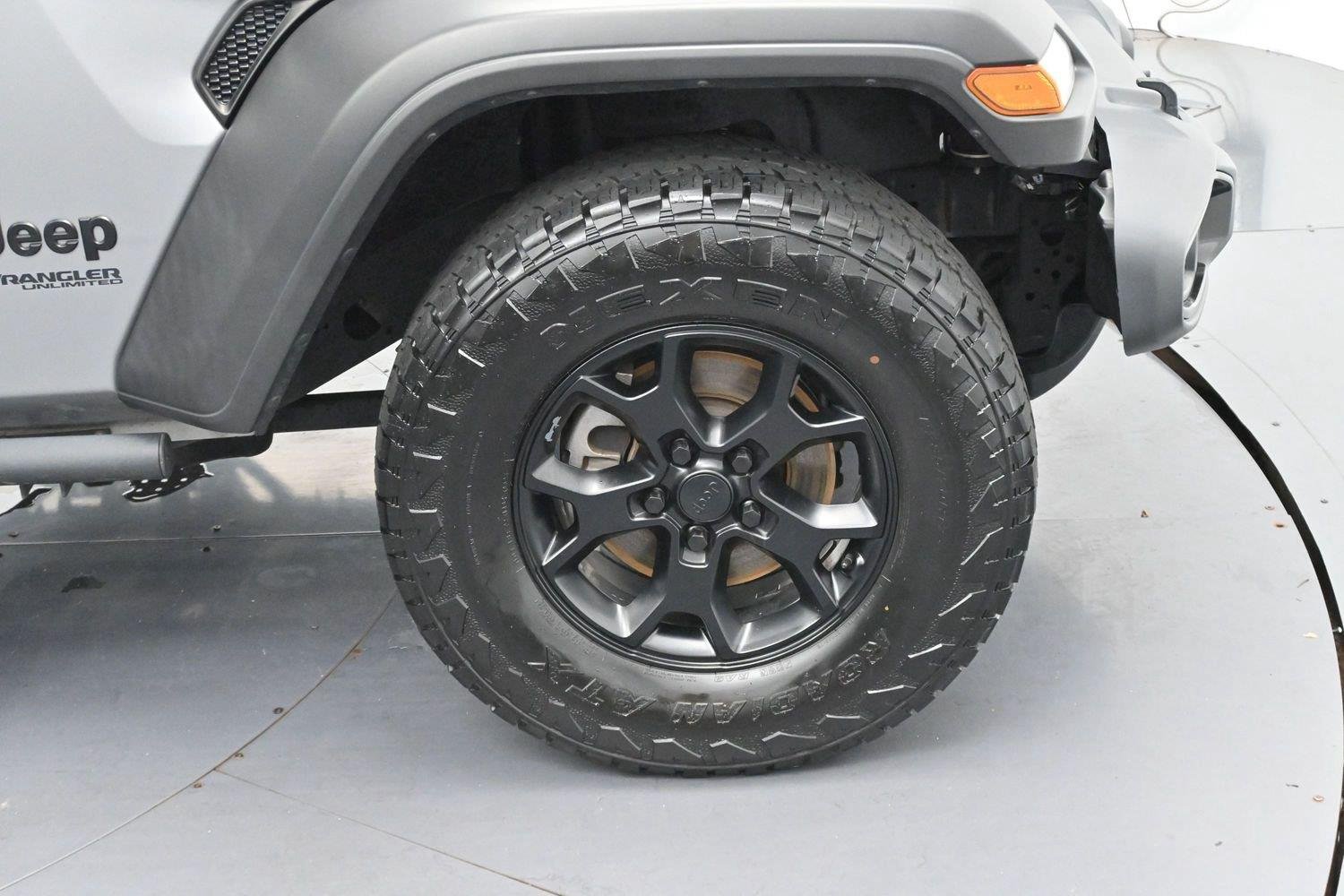 Used 2021 Billet Silver Metallic Clearcoat Jeep Unlimited Willys image 29