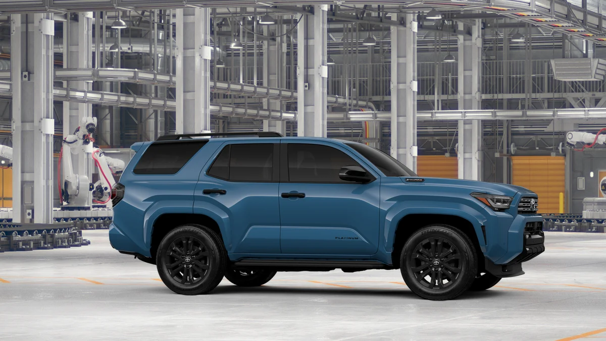 New 2026 Heritage Blue Toyota Platinum image 13