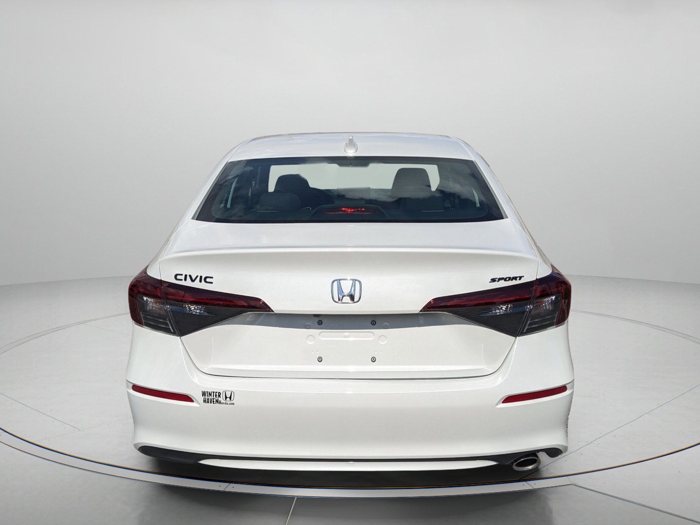 New 2026 Platinum White Pearl Honda Sport image 5