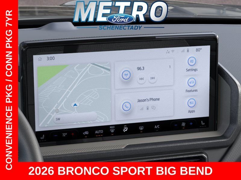 New 2026 Shadow Black Ford Big Bend image 14