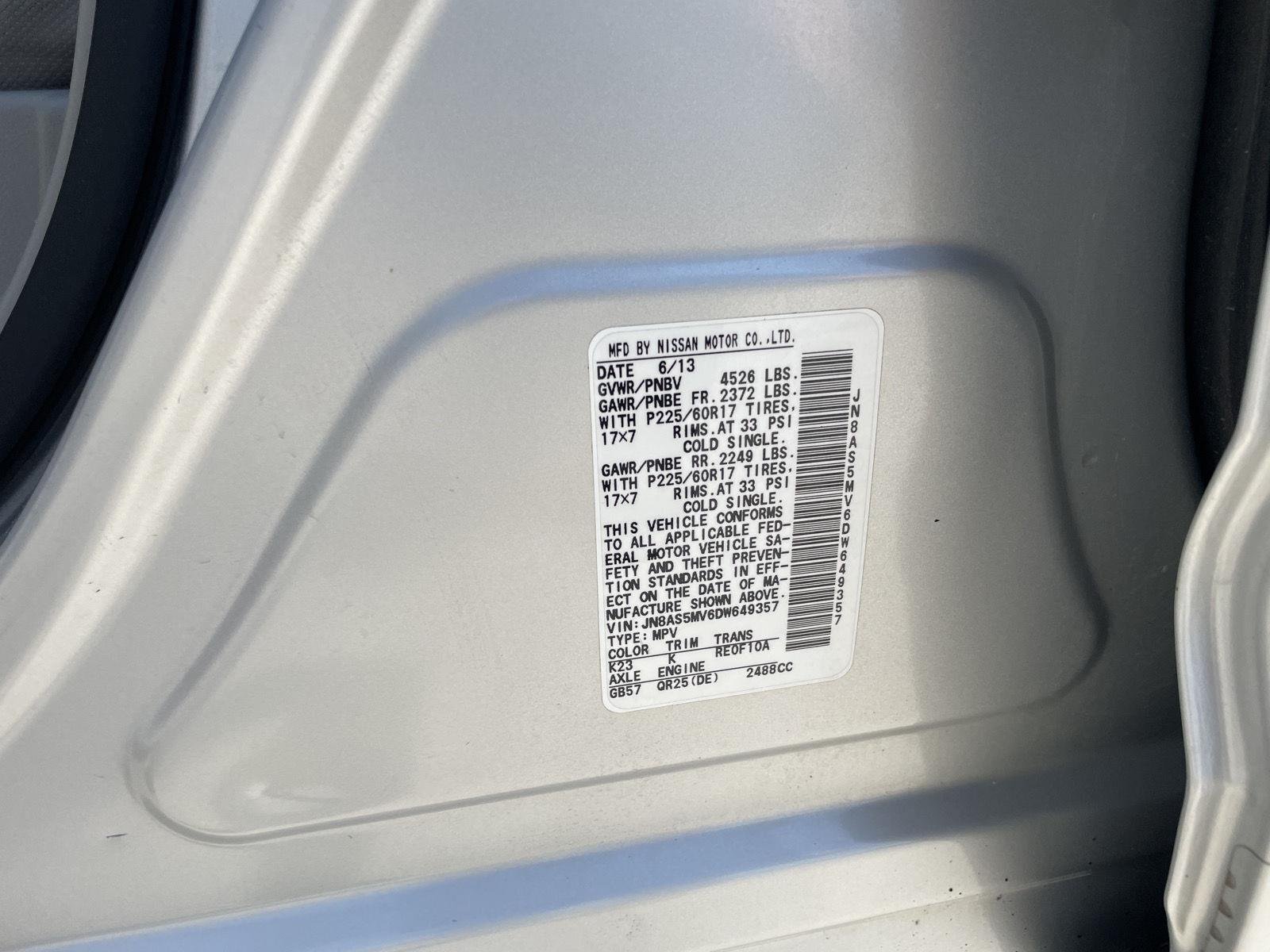 Used 2013 Brilliant Silver Nissan SV image 19