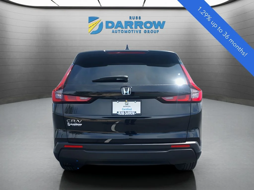 Certified Used 2025 Crystal Black Pearl Honda 1.5T AWD EX image 4