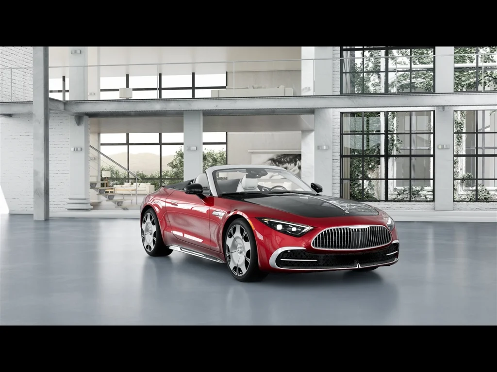 New 2026 Manufaktur Garnet Red Metallic Mercedes-Benz Mercedes-Maybach SL 680 image 5