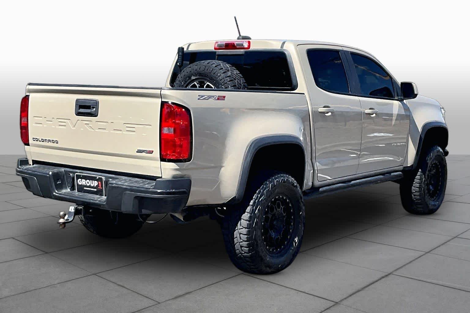 Used 2021 Sand Dune Metallic Chevrolet 4WD ZR2 image 12