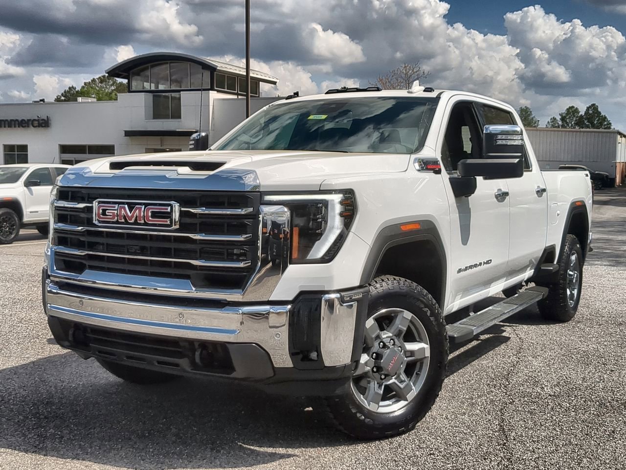 New 2026 Summit White GMC SLT image 1