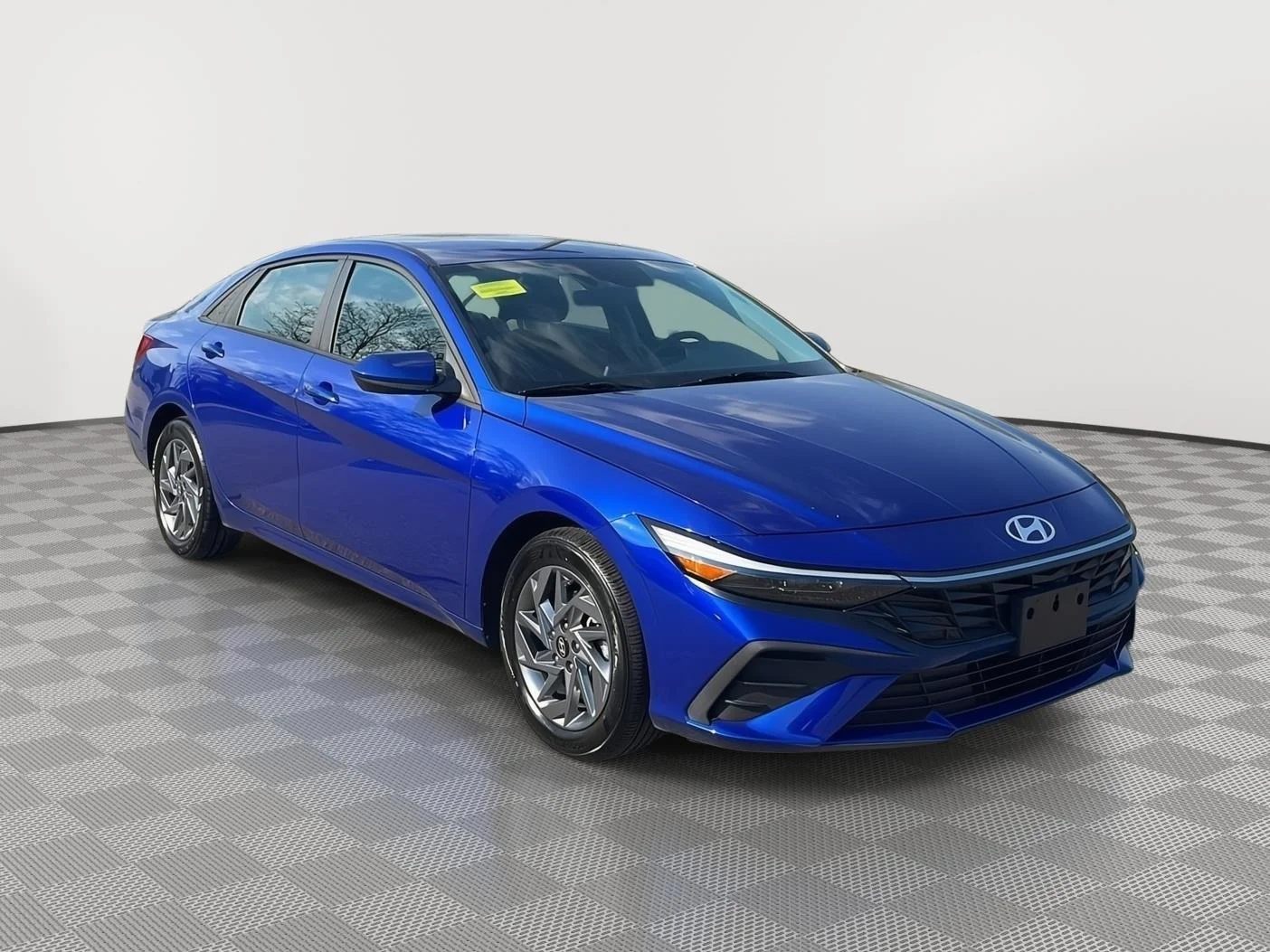 Certified Used 2024 Intense Blue Hyundai SEL image 3