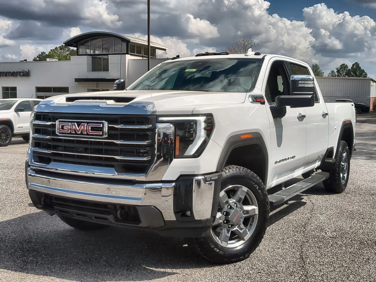 New 2026 Summit White GMC SLT image 1