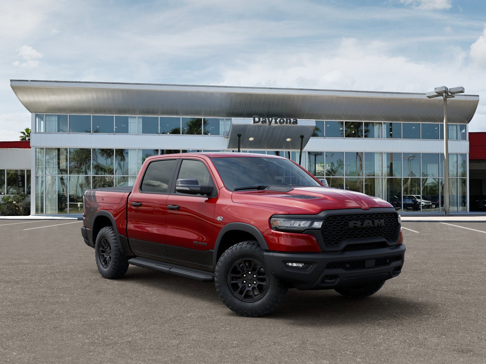 New 2026 Molten Red Pearlcoat RAM Rebel image 5