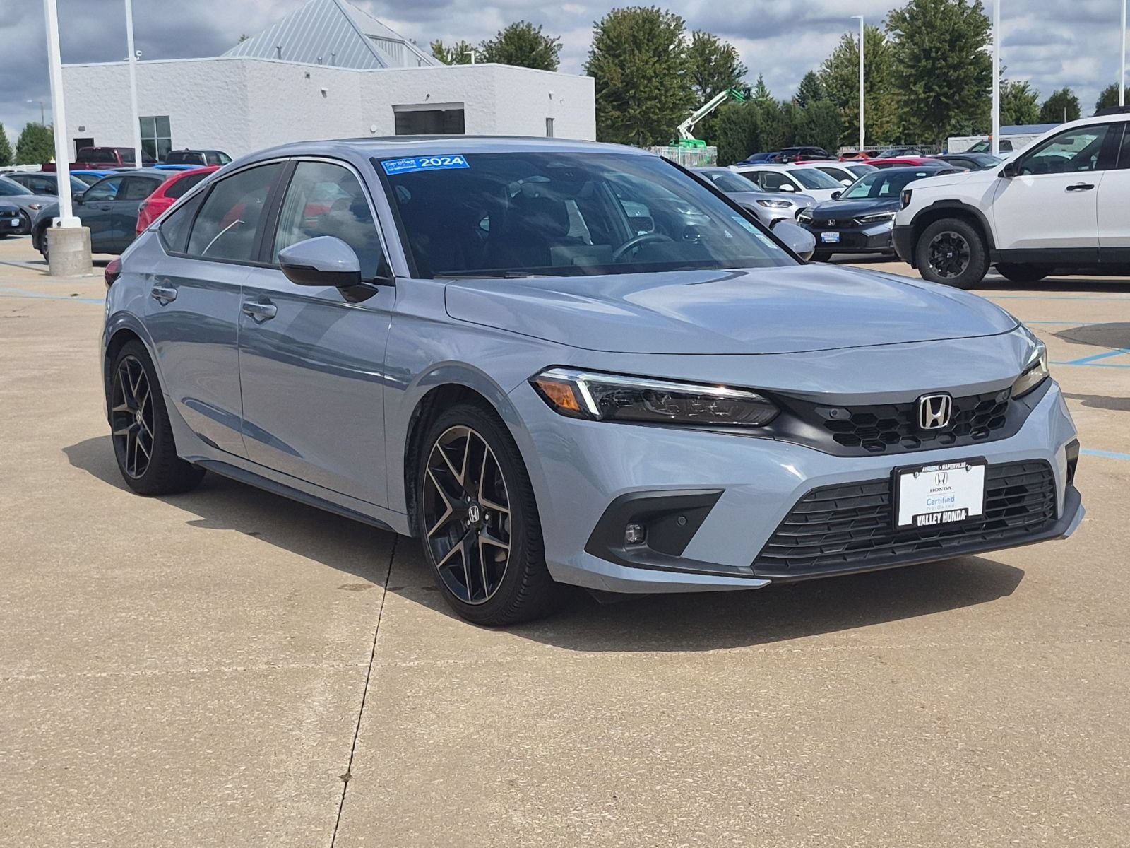 Certified Used 2024 Sonic Gray Pearl Honda Sport Touring Hatchback image 5