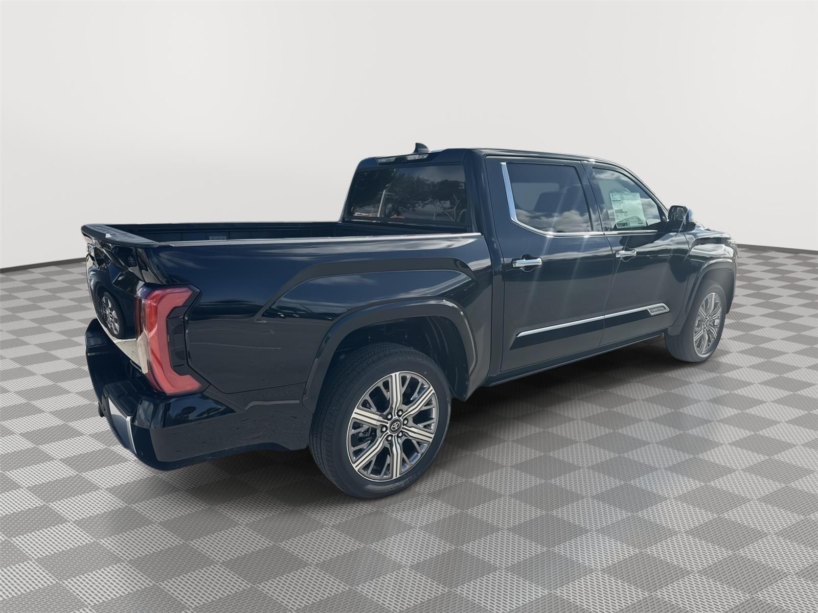 New 2026 Midnight Black Metallic Toyota Tundra Capstone image 5