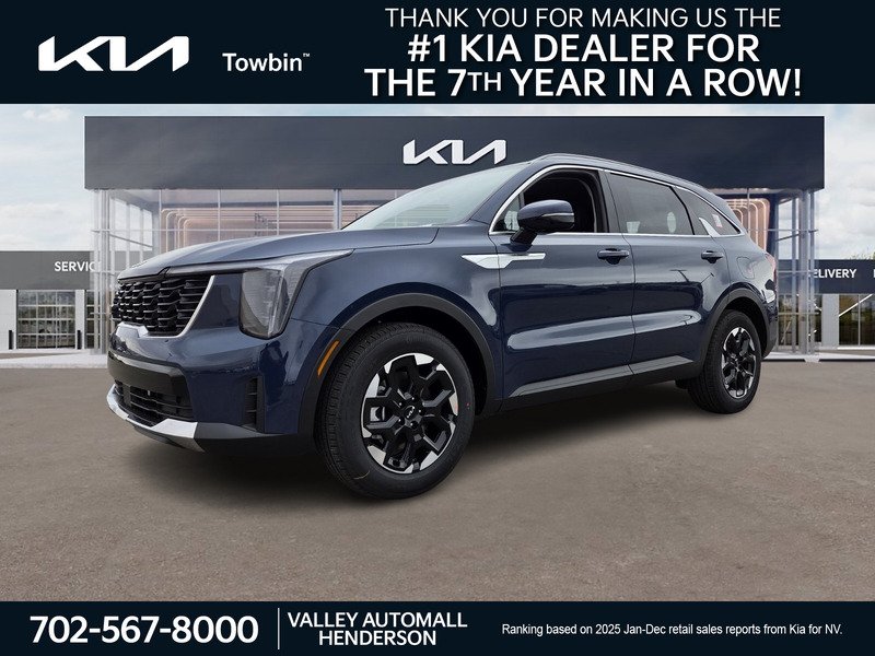 Midnight Lake Blue 2026 Kia Sorento SUV / Crossover Front-Wheel Drive