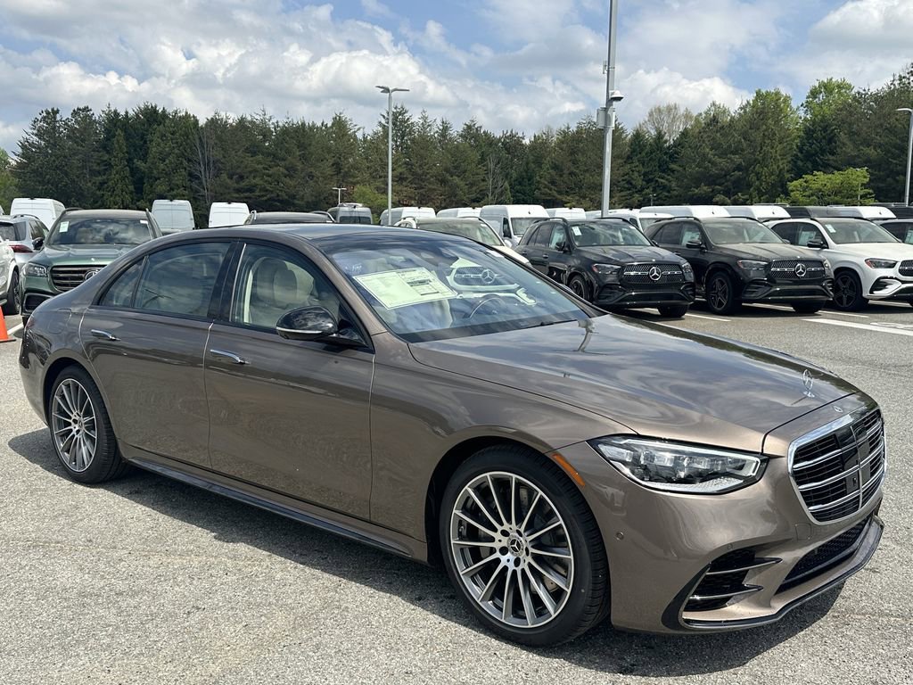 New 2026 Sonoran Brown Metallic Mercedes-Benz S 580 image 2