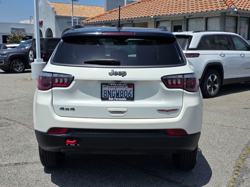 Certified Used 2020 White Jeep Trailhawk image 7