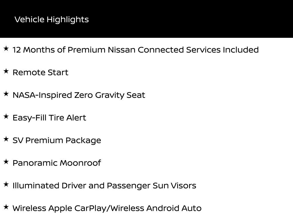 2027 Nissan KICKS SV